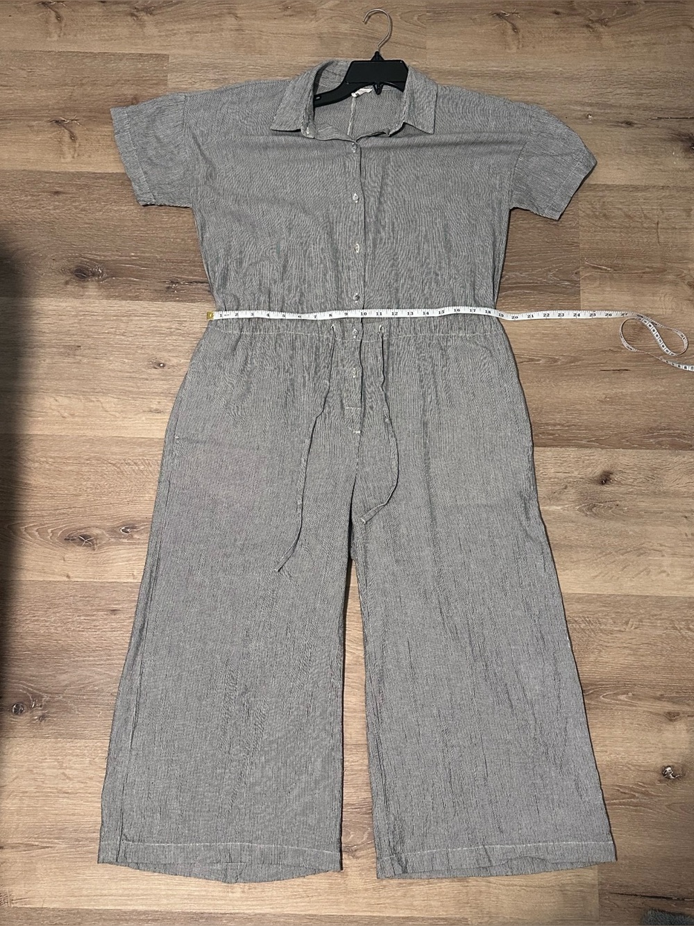 Eileen Fisher Button-Front romper - Picture 10 of 13